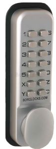Borg 2021 Non Holdback Back to Back Digital Lock with optional finishes