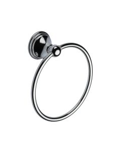 M Marcus Polished Chrome Towel Ring - Cambridge Range