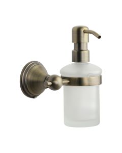 M Marcus Antique Bronze Soap Dispenser - Cambridge Range