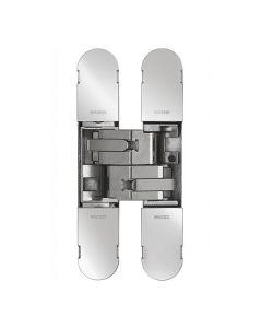 Ceam Polished Nickel 130mm 3D Concealed Hinge 1230 | CI001230NIK00