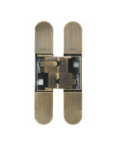 Ceam Antique Satin Bronze 130mm 3D Concealed Hinge 1230 | CI001230BRS00