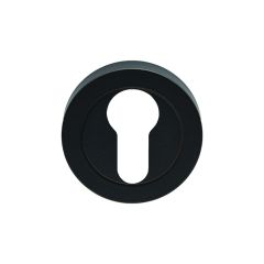 Carlisle Brass Matt Black Euro Escutcheon | EUL001MB 