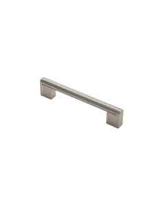Satin Nickel & Stainless Steel 168mm Bar Handle | FTD4750BSNSS