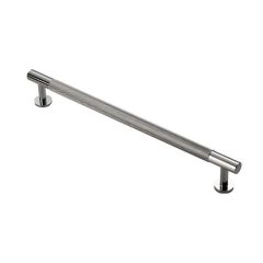 Polished Chrome 254mm Knurled Pull Handle | FTD700ECP