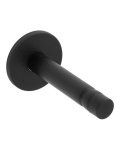 Matt Black Hat & Coat Hook With Buffer | HCH1018MB