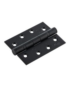 Pair 102mm Grade 13 Matt Black Ball Bearing Hinge | HIN1433P/13MB