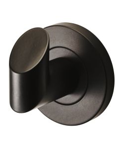 Deleau Matt Black Steel Robe Hooks | LX03MB