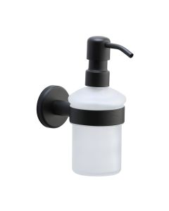 M Marcus Matt  Black Soap Dispenser - Oxford Range