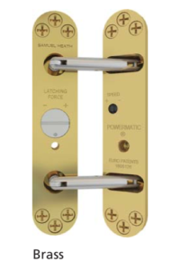 Polished Brass R100 Genuine Powermatic Concealed Hydraulic Door Closer
