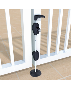 D&D 610mm LokkBolt Lockable Drop Bolt for metal gates | DD-LB124BXLA