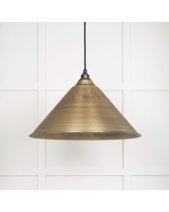 From the Anvil Aged Brass Hockley Pendant | 49499