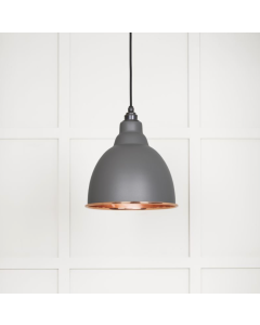 From the Anvil Smooth Copper Brindley Pendant in Bluff | 49500SBL