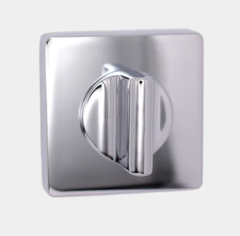 Set Orno Polished Chrome Square Snib Turn & Release | SYS004SQCP