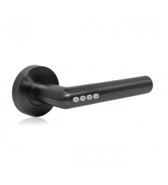 Black Electronic Smart Door Code Handle with Bluetooth