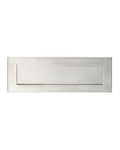 305mm x 104mm Grade 316 Satin Stainless Steel Letter Plate | SWE1036D/SSS