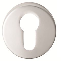 Satin Chrome 51mm Euro Profile Key Escutcheon | SZC001SC