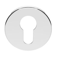 Polished Chrome 51mm Euro Profile Key Escutcheon | SZC001CP