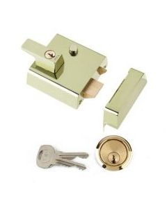 Yale No1 Brasslux Auto Deadlocking Night Latch | B1BLX