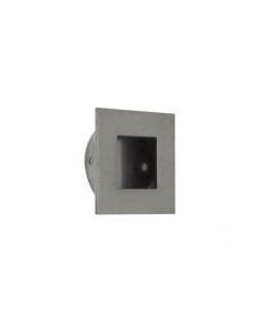 40x40mm Satin Stainless Steel Square Flush Pull | ZAS40BSS
