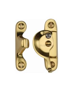 Heritage Brass Unlacquered Brass Fitch Pattern Lockable Sash Fastener