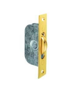 119x25mm Polished Brass Sash Window Axle Pulley with brass wheel