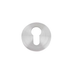 Satin Stainless Steel 52mm dia. Euro Profile Escutcheon | ZCS001SS