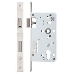 Satin Stainless Steel DIN standard 60mm backset Euro Sashlock Case | ZDL7260SS