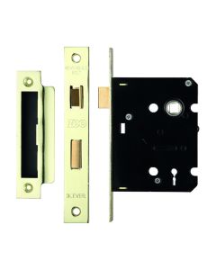 76mm Contract Electro Brassed Sashlock | ZSC376EB