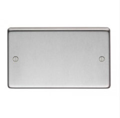 From the Anvil Satin Stainless Steel Double Blank Plate | 34234/1