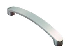 Satin Nickel 178mm Radiused End Flat Bow Handle | FTD2035BSN