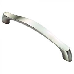 Satin Nickel 194mm Chunky Arched Grip Handle | FTD2080BSN