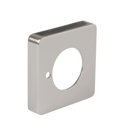 Jigtech Polished Chrome Square Privacy Rose Cover | JTA5400