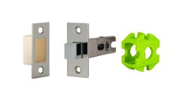 Jigtech Polished Chrome 57mm Standard Bathroom Bolt | JTL4003