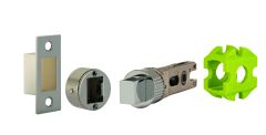 Jigtech Polished Chrome 57mm Smart Bathroom Bolt | JTL4023