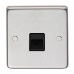 From the Anvil Satin Stainless Steel Telephone Master Socket | 34228/1
