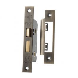 76mm Antique Brass Easi T Bathroom Lock | BAE5030AB