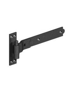 Box 2 Pairs 750mm Premium Black Cranked Band & Hook on Plates