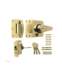 Era Polished Brass 1830 40mm British Standard Nightlatch | 1830PB