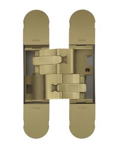 Ceam Satin brass 160mm 3D Concealed Hinge 1131 | CI001131OSG00