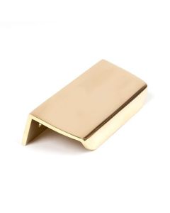 Polished Brass 100mm Moore Edge Pull | 50678