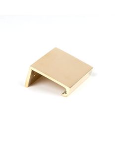 Polished Brass 50mm Plain Edge Pull | 50674