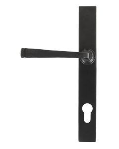 Set From the Anvil Black Avon Sprung Slimline Lever Espag. Lock Furniture | 33033