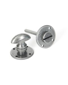 From the Anvil 41mm Pewter Round Bathroom Thumbturn & Snib Release | 33383
