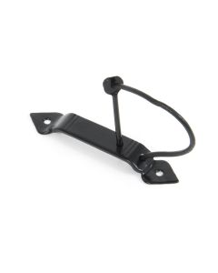 From the Anvil Black Screw on Locking Gothic Thumblatch Staple | 33482