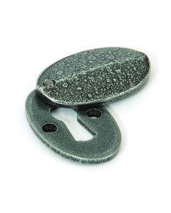 From the Anvil Pewter Oval Standard Escutcheon & Cover | 33664