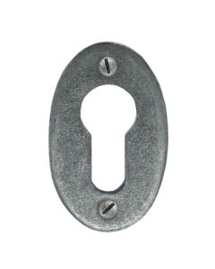 From the Anvil Pewter Oval Euro Escutcheon | 33706