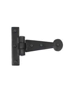 Pair From the Anvil Black 4 (102mm) Penny End T Hinge | 33986