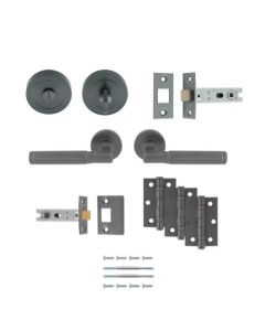 Anthracite Belas Bathroom Pack - Ultimate Door Pack