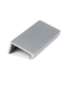 Satin Chrome 100mm Plain Edge Pull | 50727