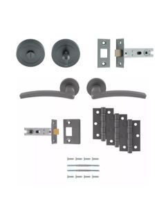 Anthracite Tavira Bathroom Pack - Ultimate Door Pack